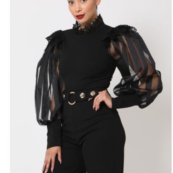 NEW Black Top - Picture 3 of 4